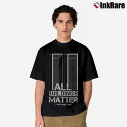 Men’s All Buildings Matter Classic T-Shirt in black | Soft, Breathable Everyday Wear