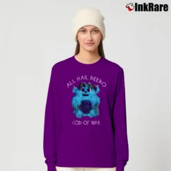 Women’s All Hail Beebo 95 Long-Sleeve Top in purple | Sleek, Versatile, All-Season