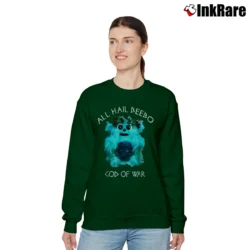 Women’s All Hail Beebo 95 Relaxed Sweatshirt in forest green | Soft, Laid-Back Vibe
