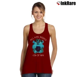 Women’s All Hail Beebo 95 Tank Top in maroon | Lightweight, Movement-Friendly