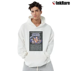Men’s All I Need To Know About Life I Learned From Star Wars 1996 Pullover Hoodie in white | Cozy, Durable, Modern Fit