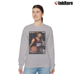 Women’s Allen Iverson Slam Cover Relaxed Sweatshirt in sport grey | Soft, Laid-Back Vibe