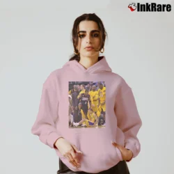 Women’s Allen Iverson Step Over 76ers Cozy Hoodie in light pink | Warm, Structured, Stylish