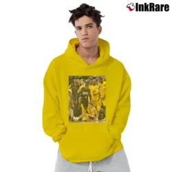 Men’s Allen Iverson Step Over 76ers Pullover Hoodie in yellow | Cozy, Durable, Modern Fit
