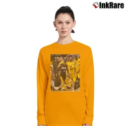 Women’s Allen Iverson Step Over 76ers Long-Sleeve Top in orange | Sleek, Versatile, All-Season