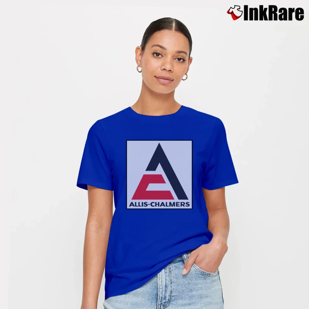 Women’s Allis Chalmers Signature T-Shirt in royal blue | Soft, Flattering Fit