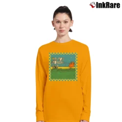 Women’s Almost Monday Long-Sleeve Top in orange | Sleek, Versatile, All-Season