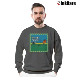 Men’s Almost Monday Crewneck Sweatshirt in charcoal | Cozy Fabric, Clean Style