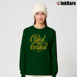Women’s Alpha Phi Alpha Greek Fraternity Long-Sleeve Top in forest green | Sleek, Versatile, All-Season