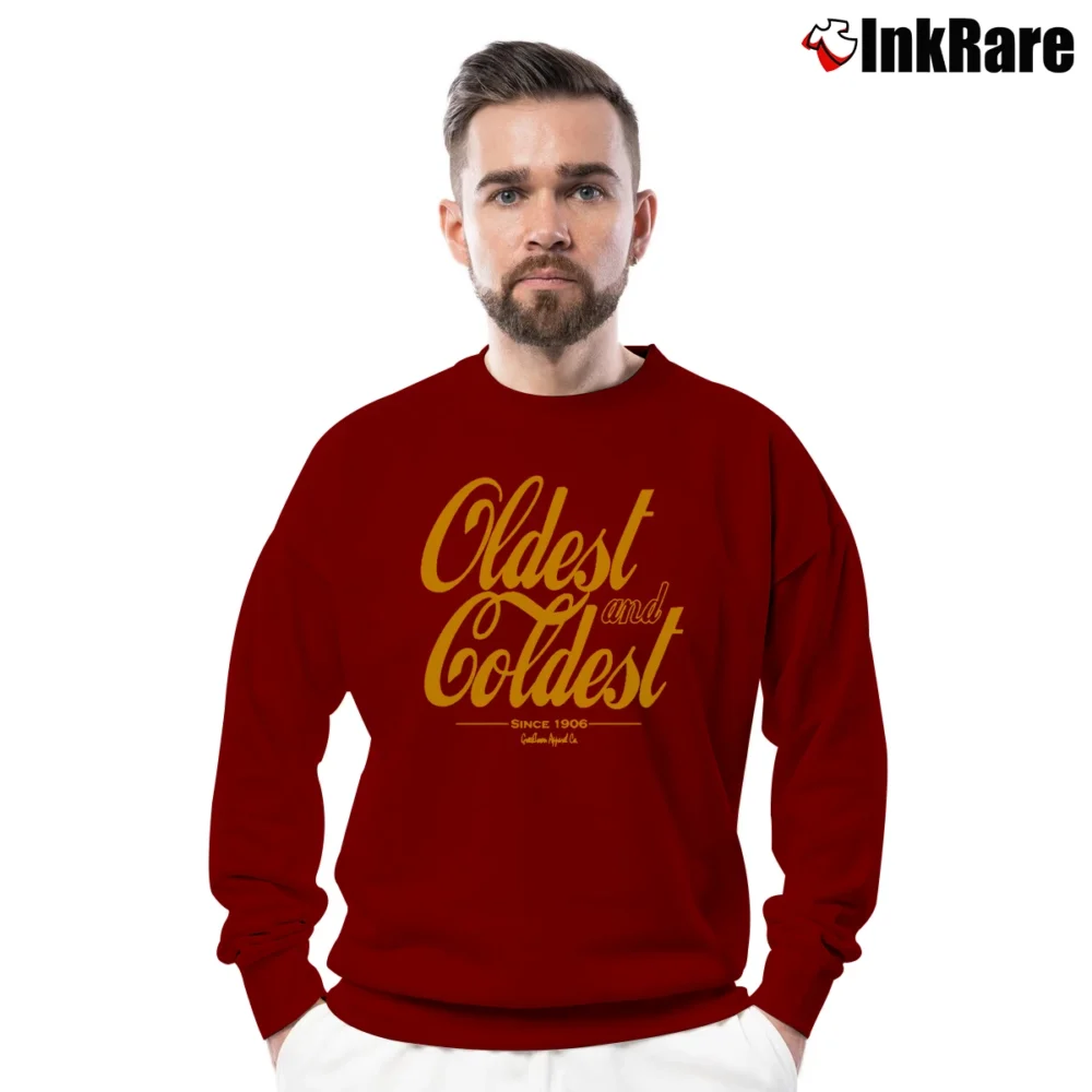 Men’s Alpha Phi Alpha Greek Fraternity Crewneck Sweatshirt in maroon | Cozy Fabric, Clean Style