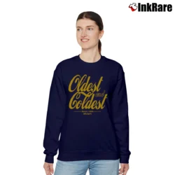 Women’s Alpha Phi Alpha Greek Fraternity Relaxed Sweatshirt in navy | Soft, Laid-Back Vibe