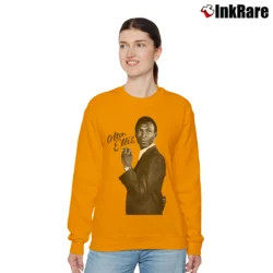Women’s Alton Ellis Creation Reggae Music Relaxed Sweatshirt in orange | Soft, Laid-Back Vibe