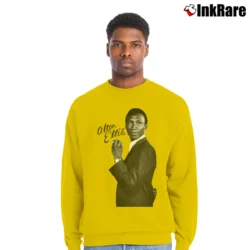 Men’s Alton Ellis Creation Reggae Music Crewneck Sweatshirt in yellow | Cozy Fabric, Clean Style