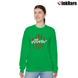 Women’s Alva Skateboard Logo Relaxed Sweatshirt in irish green | Soft, Laid-Back Vibe