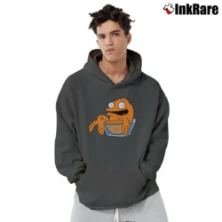 Men’s American Dad Klaus Pullover Hoodie in charcoal | Cozy, Durable, Modern Fit