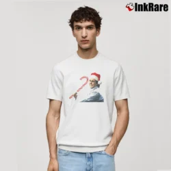 Men’s American Psycho Christmas Classic T-Shirt in white | Soft, Breathable Everyday Wear