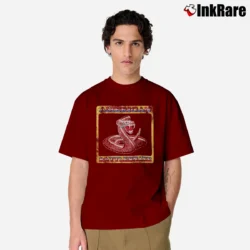 Men’s American Rattlesnake Tour Muscle Classic T-Shirt in maroon | Soft, Breathable Everyday Wear