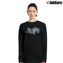 Women’s Amirii Dragon Graphic Long-Sleeve Top in black | Sleek, Versatile, All-Season