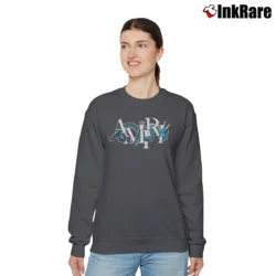 Women’s Amirii Dragon Graphic Relaxed Sweatshirt in charcoal | Soft, Laid-Back Vibe