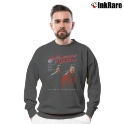 Men’s An American Werewolf in London Crewneck Sweatshirt in charcoal | Cozy Fabric, Clean Style