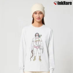 Women’s Andre The Giant Wrestler Long-Sleeve Top in white | Sleek, Versatile, All-Season