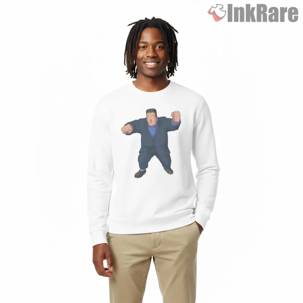 Android Gentle Giant Blue Suit Parody Shirt on graphic shirt for men graphic tee