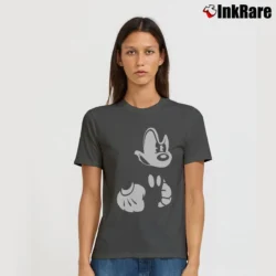 Women’s Angry Mickey Mouse Signature T-Shirt in charcoal | Soft, Flattering Fit