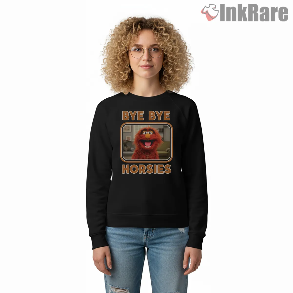 Animal Bye Bye Horsies Funny Meme Cartoon Frame Shirt Animal Bye Bye Horsies Funny Meme Cartoon Frame Shirt on graphic shirt for women graphic tee