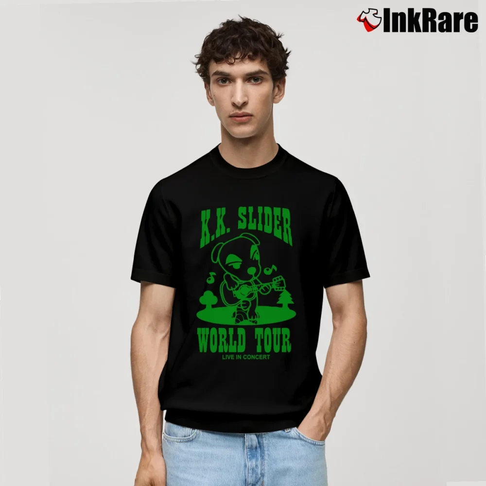 Men’s Animal Crossing K.k. Slider World Tour Classic T-Shirt in black | Soft, Breathable Everyday Wear