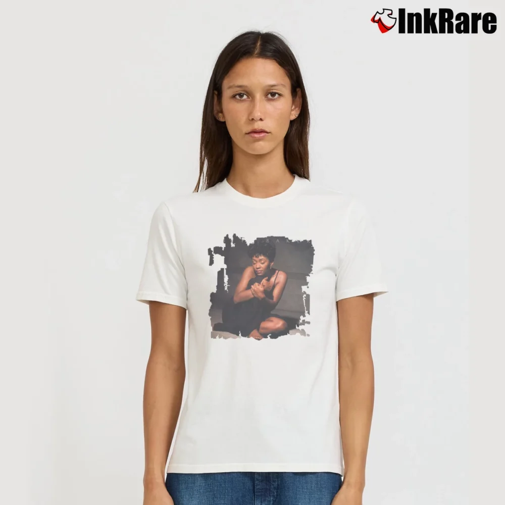 Women’s Anita Baker Rapture Soul Music Signature T-Shirt in white | Soft, Flattering Fit