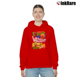 Women’s Annoying Orange What Is Up Funny Cozy Hoodie in red | Warm, Structured, Stylish
