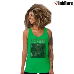 Women’s Ant - man Paul Rudd Avengers Marvel Movie Tank Top in irish green | Lightweight, Movement-Friendly