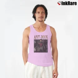 Men’s Ant - man Paul Rudd Avengers Marvel Movie Tank Top in light pink | Breathable, Active-Friendly Design