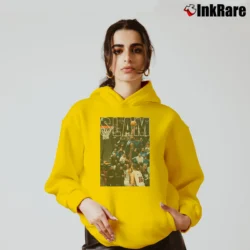 Women’s Anthony Edwards Slam Cozy Hoodie in yellow | Warm, Structured, Stylish