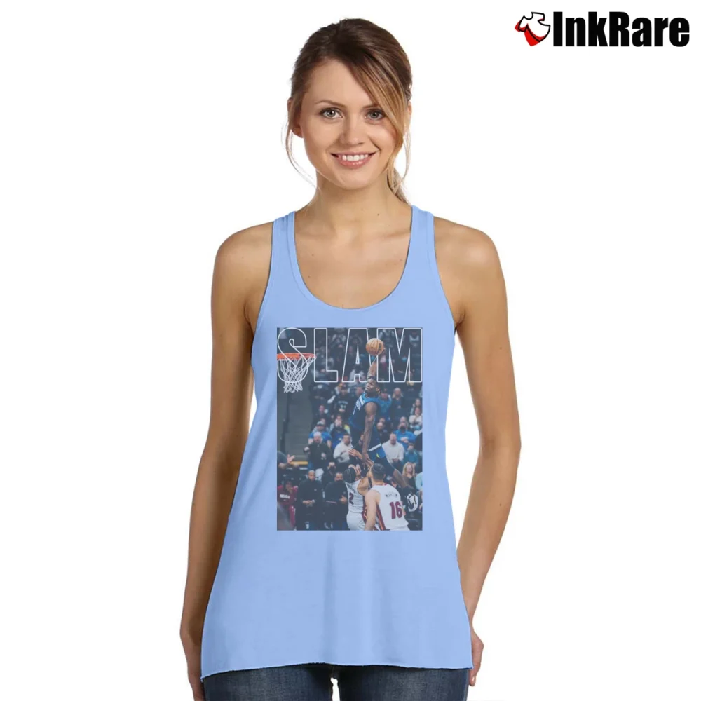 Women’s Anthony Edwards Slam Tank Top in light blue | Lightweight, Movement-Friendly