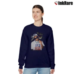 Women’s Anthony Edwards USA Gold Medal Relaxed Sweatshirt in navy | Soft, Laid-Back Vibe