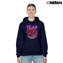Women’s Apt Bruno Rose Signature Cozy Hoodie in navy | Warm, Structured, Stylish