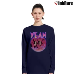 Women’s Apt Bruno Rose Signature Long-Sleeve Top in navy | Sleek, Versatile, All-Season