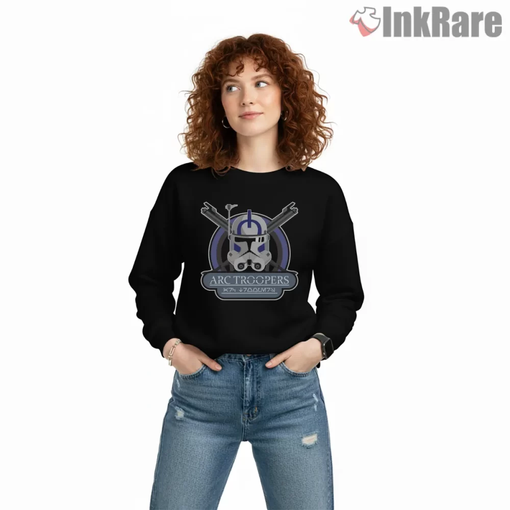 Arc Trooper Echo Elite Emblem Shirt on graphic shirt for women graphic tee
