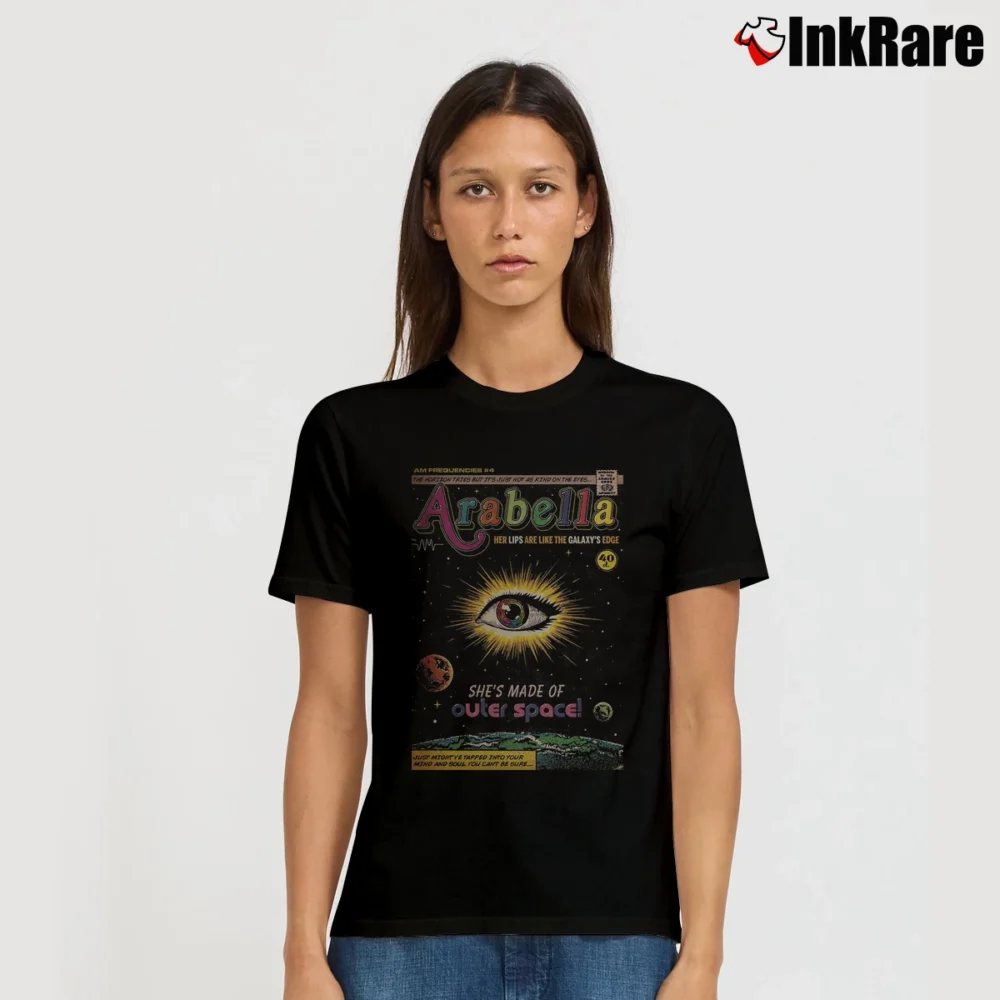 Women’s Arctic Monkeys Arabella T-Shirt in black | Soft, Flattering Fit