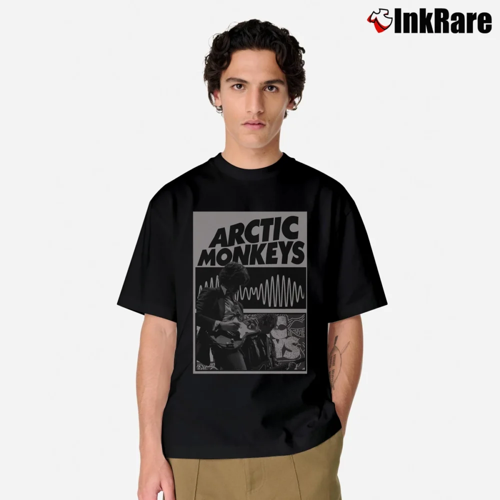 Men’s Arctic Monkeys Concert Classic T-Shirt in black | Soft, Breathable Everyday Wear