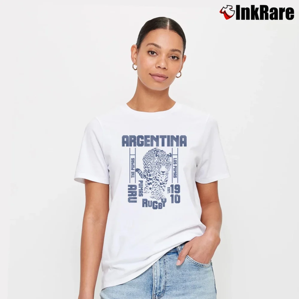 Women’s Argentina Los Pumas Signature T-Shirt in white | Soft, Flattering Fit