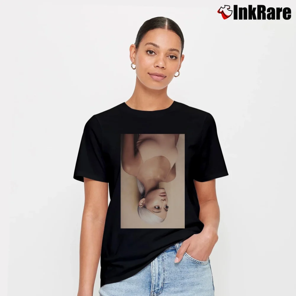 Women’s Ariana Grande Sweetener Signature T-Shirt in black | Soft, Flattering Fit