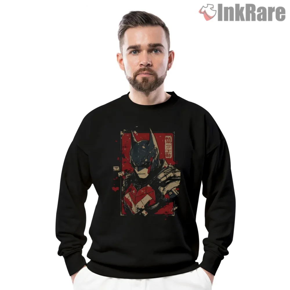 Arkham Knight Red Panel Tech Armor Batman Shirt on graphic shirt for men graphic tee
