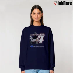 Women’s Armani Williams Arca Truck Series Relaxed Sweatshirt in navy | Soft, Laid-Back Vibe