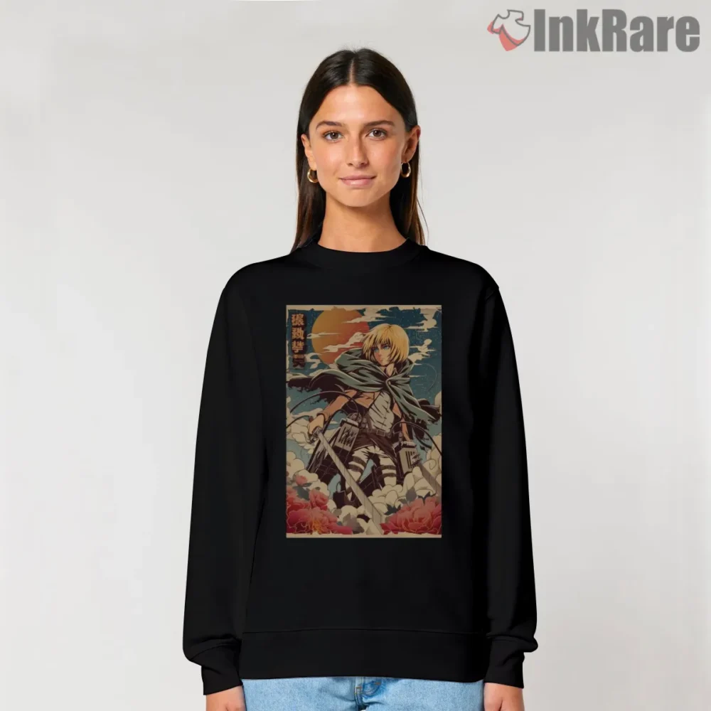 Armin Arlert Heroic Titan Slayer Shirt on graphic shirt for women graphic tee