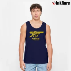 Men’s Arsenal FC Long Sleeve Soccer Tank Top in navy | Breathable, Active-Friendly Design