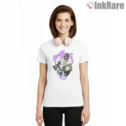 Arthur Boyle Excalibur Knight Fantasy Anime Shirt on white short sleeve shirt for women graphic tee