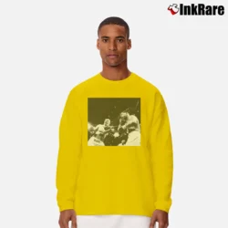 Men’s Arturo Gatti Vs Mickey Ward Boxing Long-Sleeve Shirt in yellow | Sleek, Lightweight, Year-Round Wear