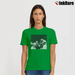 Women’s Arturo Gatti Vs Mickey Ward Boxing Signature T-Shirt in irish green | Soft, Flattering Fit